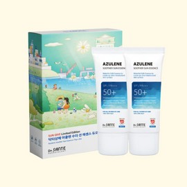 Doctor Sante Sante Azulene Soother Sun Essence Duo Set 75ml+75ml Moisture Sun Cream / 상떼 아줄렌 수더 선 에센스 듀오세트 75ml+75ml 수분 선크림