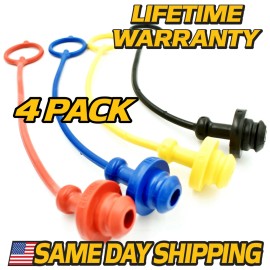 HD Switch Hydraulic Coupler Dust Plug Set fits John Deere W53382 W53383 W53384 W53385