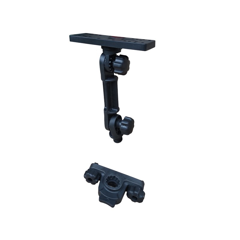 Brocraft Universal Electronic Mount for Boat Gunnel Track Mount/Fish Finder
