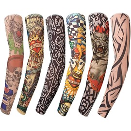 Tatoo Sleeves Men, Women, and Kids – Fake Temporary Tattoo Sleeve for Outdoor Sports