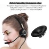 Call Center USB Headset Light Weight Noise Cancelling USB Call