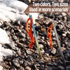 TiTo Titanium Outdoors Tent Pegs Or Tent Stakes 6pcs- Ultralight