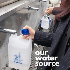 Holy Water Stretch Bracelet For Women, Silver, Brass