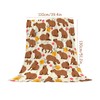 Juvanovo Capybara Blanket, 100x130cm Soft Capybara Flannel Blankets, Cutes Capybara