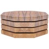 Marbco Sandstone Water Absorbent Hand Crafted Octagon Coasters for Drinks-