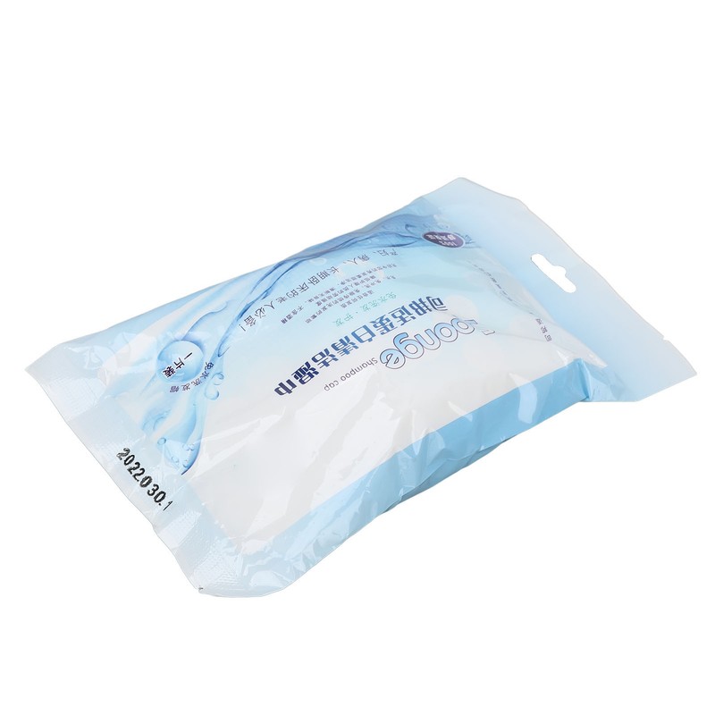 Water Free Shampoo Cap Soothing Comfortable Protein Cleaning Rinse Free
