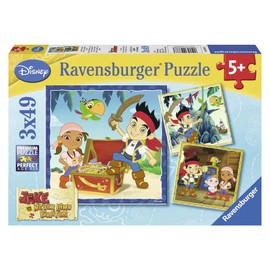 Ravensburger Jake and The Never Land Pirates Puzzles (3 x 49 Pieces)