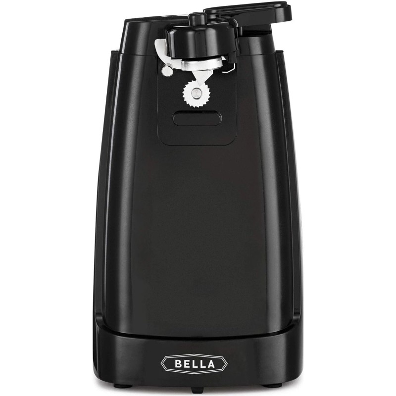 Bella Electric Can Opener /Knife Sharpener Black