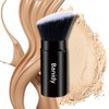 Brocha Maquillaje Kabuki Cara Cepillo Retráctil Viaje Portátil Impecable Base