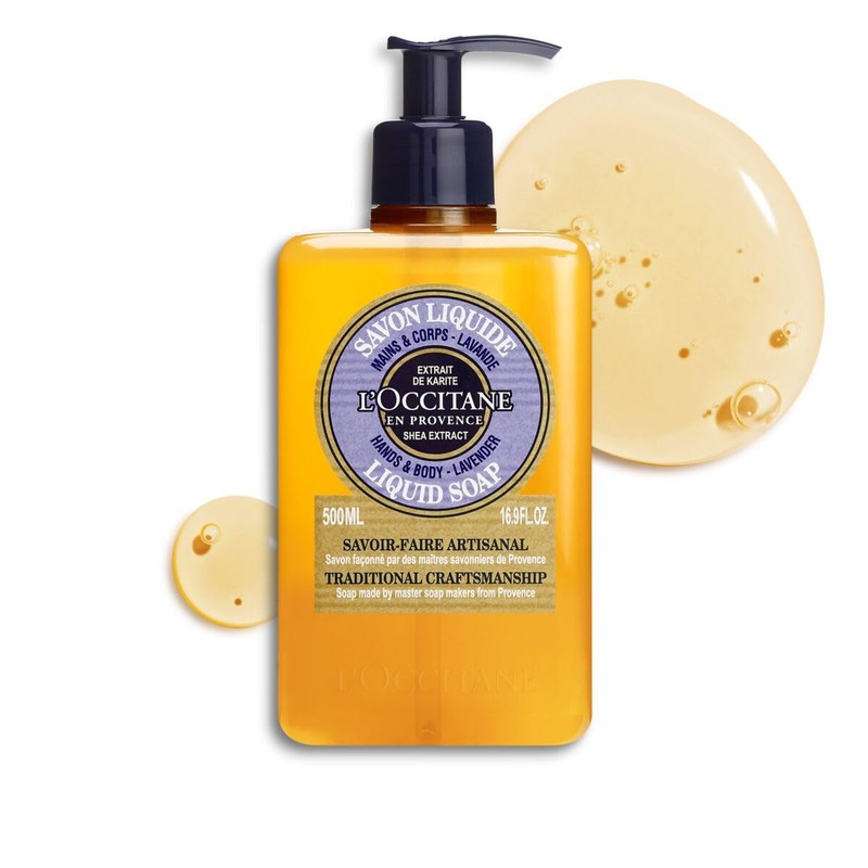 L'OCCITANE - Liquid Soap Hands and Body Shea Butter Lavender
