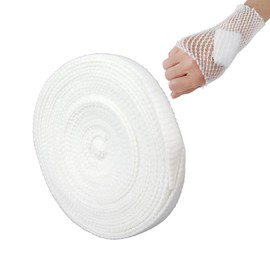 Elastischer Netz Wundverband, Fix Netzschlauchverband, Elastische Netzbandage, 7Mx2.5CM Flexible Netzbandage Elastischer Schlauchverband Fixieren von Verbänden Tubular Bandage Elastic