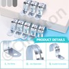 Cimeton 20Pcs 1 Inch One Hole Pipe Strap Single Hole