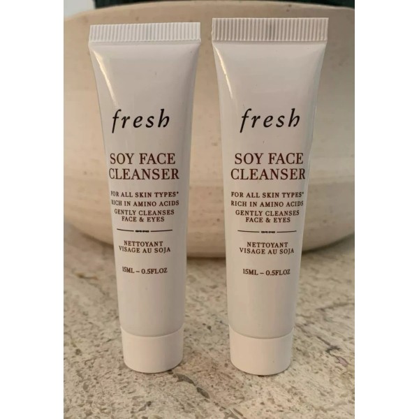 Fresh 2x FRESH SOY FACE CLEANSER Gel Deluxe Travel Size