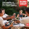 DI ORO 6-Piece Silicone Spatula Set - Heat-Resistant Kitchen Utensils