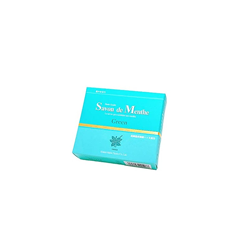 Kitami Hakka Tsusho Savon de Menthe Peppermint Soap, Hokkaido Peppermint