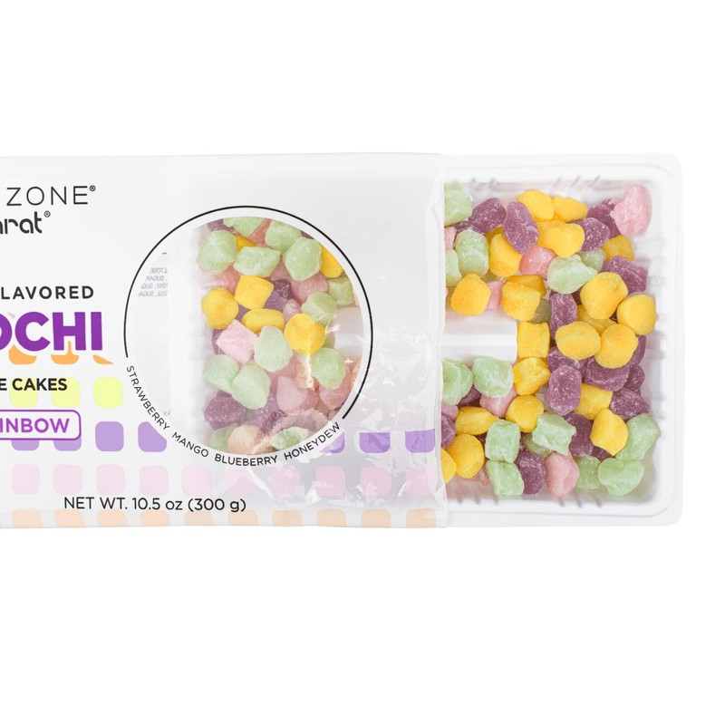 TEA ZONE B3007a 10.6 oz Rainbow Mini Mochi Bag
