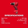 Milwaukee M18 18V 1/2" Compact Brushless Drill Driver Kit -
