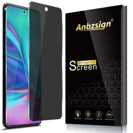 Anbzsign [2 Pack BLU F91 5G (2022) Privacy Screen Protector, Anti-Spy 9H Hardness Tempered Glass