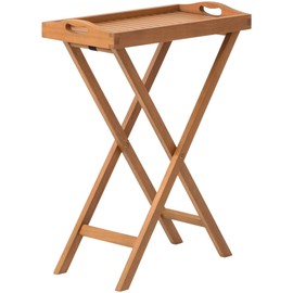 Takasho MWF-29FS Garden Furniture Marywood Tray Stand, Garden Table Chair