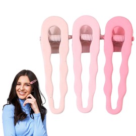 Traziewell 1019 Women's Thin Hair Clips, Elegant Hair Clips, Set of 40 Hair Clips, Metal Clips, Alligator Curl for Women and Girls