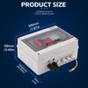 VOU 600V Solar DC PV Combiner Box for Solar Panel,1