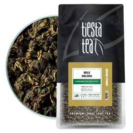 Tiesta Tea - Milk Oolong Tea | Single Origin Premium Loose Leaf Oolong Tea from China | 100% Pure Unblended Medium Caffeinated Tea | Make Hot or Iced Tea & Up to 200 Cups - 16oz Resealable Bulk Pouch