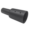 1000LED 4 Inch Round Pole Bracket Tenon Adapter, Single Vertical