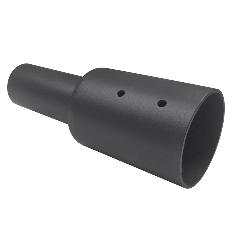 1000LED 4 Inch Round Pole Bracket Tenon Adapter, Single Vertical