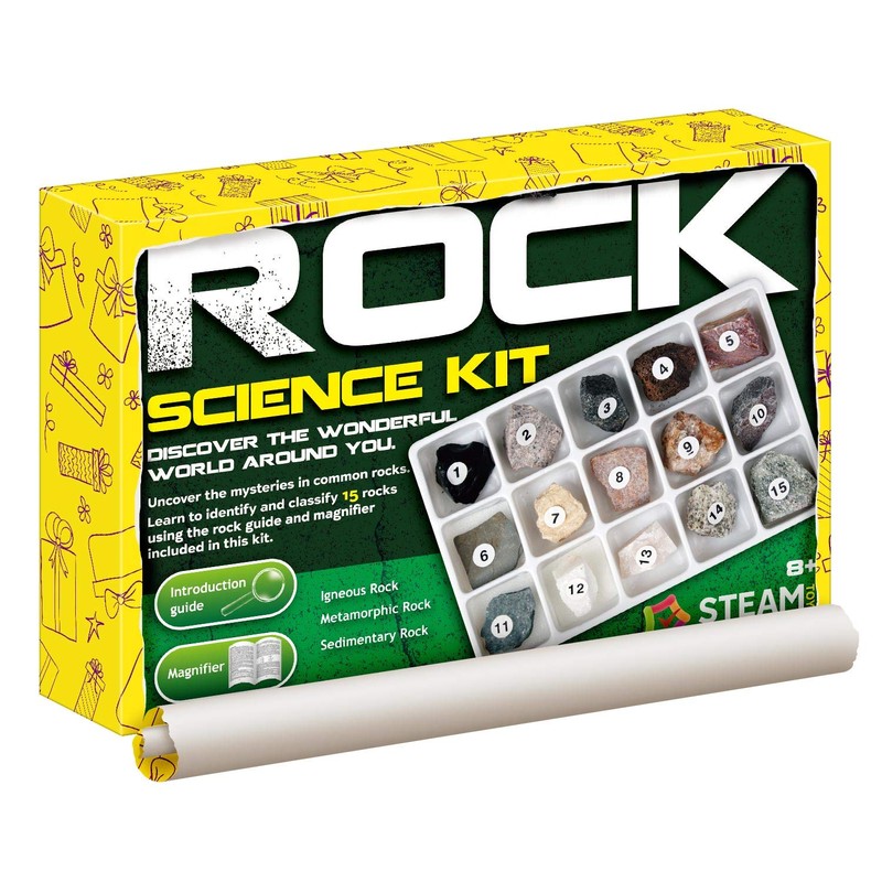Dr. Daz Mineral Rock Stone Collection Kit Geology Science Kit
