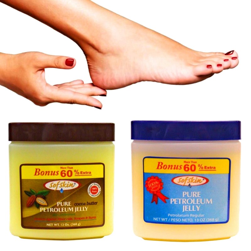 SOFSKIN (American Brand) Cocoa Butter 100% Pure Petroleum Jelly 170