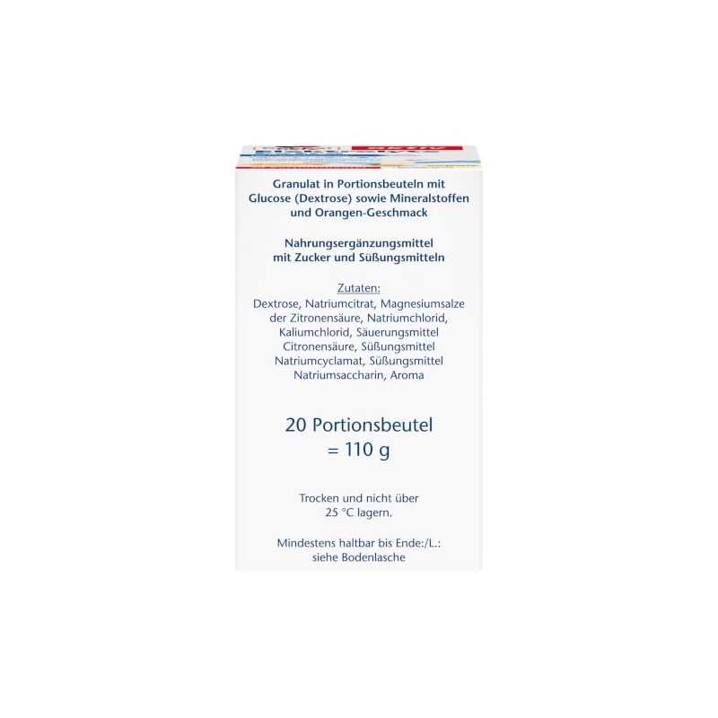 Doppelherz Electrolyte Extra - with Orange Flavour | Magnesium contributes