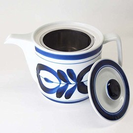 Hasamiyaki Majolica 60157 Super Stainless Steel Tea Infuser Pot, Scandinavian Modern Style