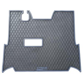 Xtreme Mats for StarEV Sirius Full Coverage Double Diamond Rubber Golf Cart Floor Mat - Fits Star Sirius Models Only - Overlay Protective Floor Liner Accessory for Golf Carts (Ocean Mist)