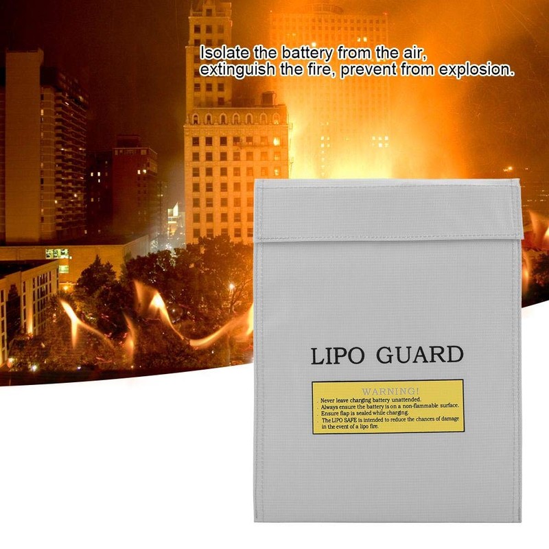 Raguso Explosion Proof Safe Bag,Portble Water Resistant Fireproof Bag Two