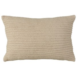 Signature Design by Ashley Abreyah Bohemian Cotton Accent Pillow, 14 x 22 Inches, Light Brown