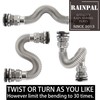 RAINPAL RBLSS5 Stainless Steel Rain Barrel Linking Kit (Two Stainless