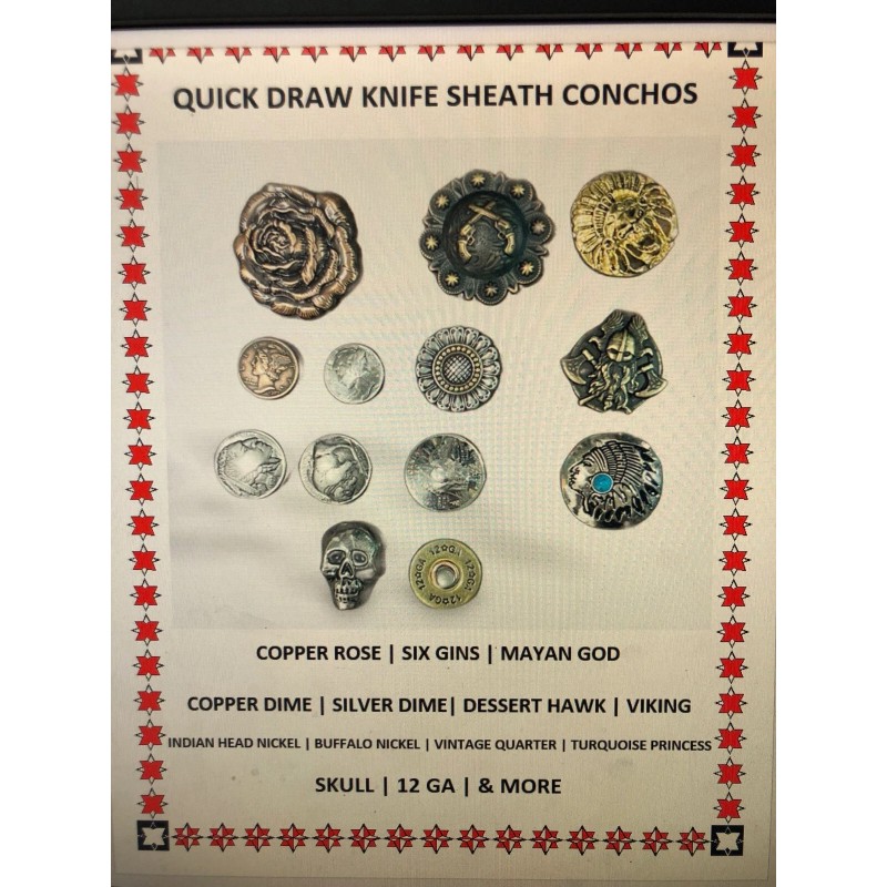 Thunder-Rode Quick Draw Knife Sheath - USA Hand Made for