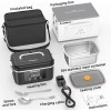 Adult Wireless Electric Heating Lunch Box, 18000mAh Rechargeable Timer For