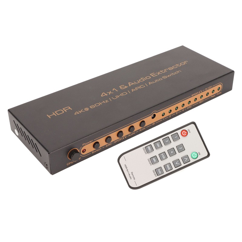 HDR HD Multimedia Interface Switcher Support 4K At 60Hz UHD