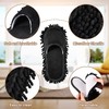 4Pcs Floor Mop Shoes, Microfiber Cleaning Mop Slippers Washable Floor
