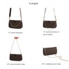 Xiazw Small Beautiful Chain Bag Chain Purses Shoulder Strap Accessory
