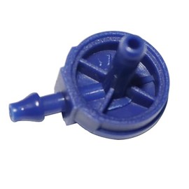 Adaptador de tubo de manguera de aire de 5 mm para conector de cono NIBP esfigmomanómetro digital manual de presión arterial (azul)