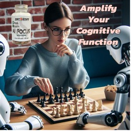 Hot Stuff Nutritionals AI Focus - 90 Tablets. Potent Nootropic for Enhanced Focus, Cognitive Function, and Mental Stamina.