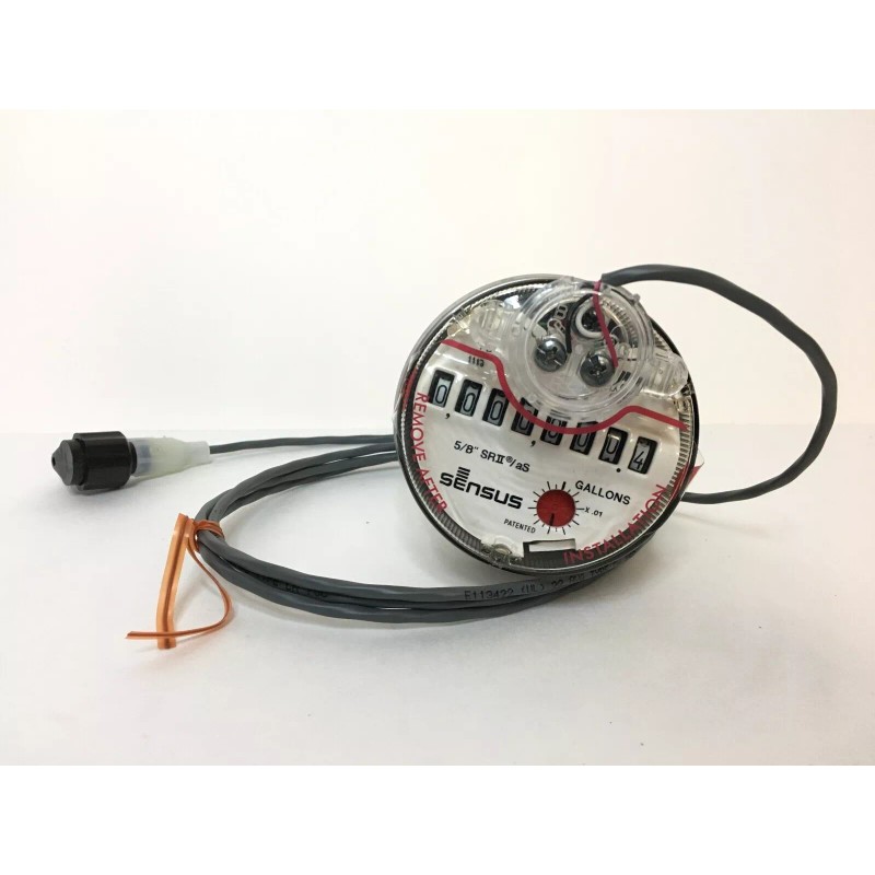 Sensus 5/8" x 3/4" Water Meter accuSTREAM TRPL, Measure in