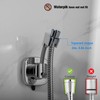 Suction Cup Handheld Shower Head Holder - 360 Swivel Adjustable