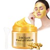 Gold Peel Off Mask, Anti-Wrinkle Anti-Ageing Face Mask, 24k Golden