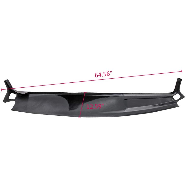 G-PLUS Molded Dash Cover Grey Compatible with 2002 2003 2004