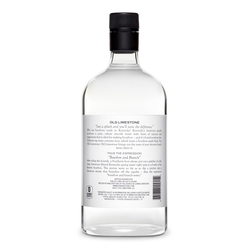Old Limestone Mixing Water 1000ml Bartop Bottle In Decorative Box