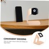 jojofuny 2pcs Aluminium Alloy Watch Charging Stand Holder Gold Convenient