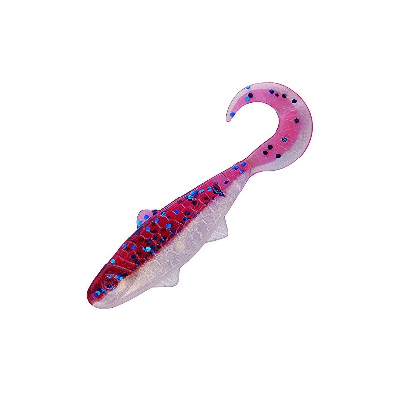 Relax Super Banjo L-123 Rubber Fish Twister Perch Artificial Bait